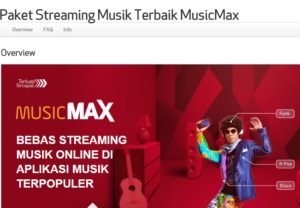 streaming musik indonesia terbaru dengan paket musicmax