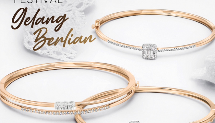 gelang berlian modern